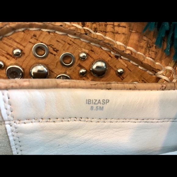 NWOT Sz 8.5 Donald Pliner natural cork loafers - Picture 8 of 8